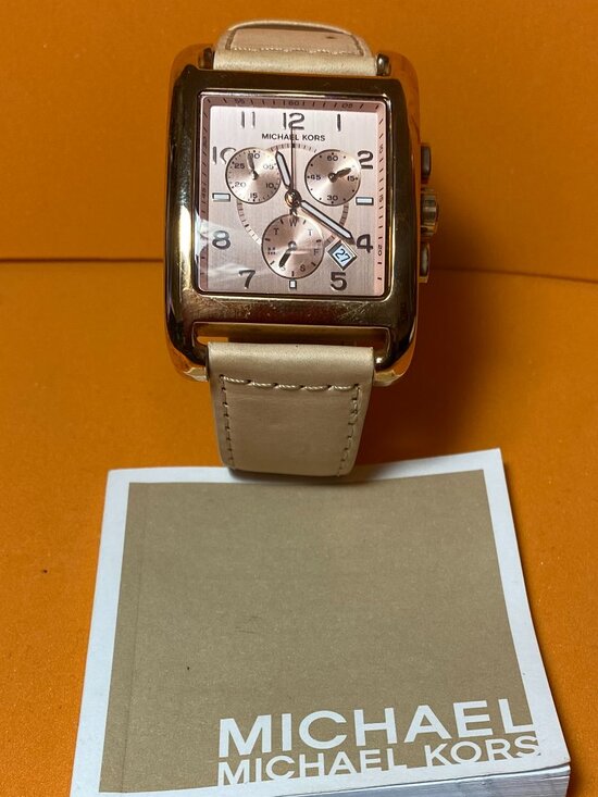 Michael Kors Chronograph Wrap Band Watch main image 4
